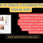 Create a Facebook Page 1