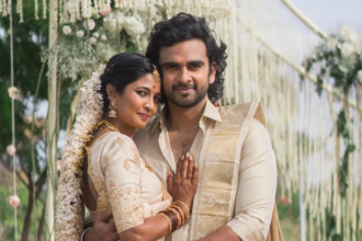 Ashok Selvan married Keerthi Pandian in Tirunelveli on September 13.