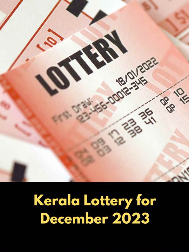 Kerala Lottery for December 23, 2023. Web Technical Guru