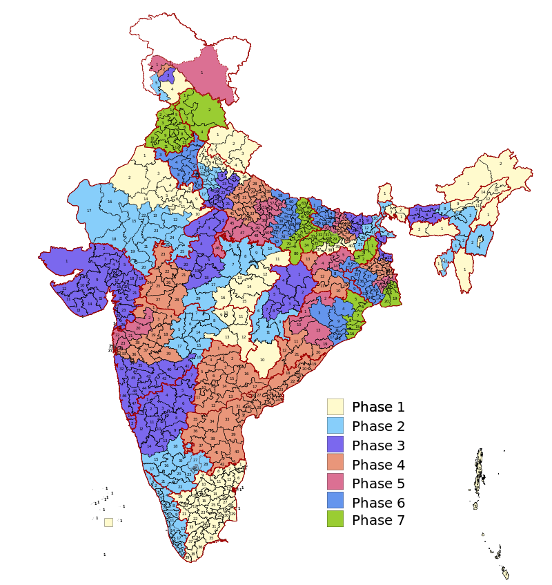 2024 Lok Sabha Election Schedule.svg 1